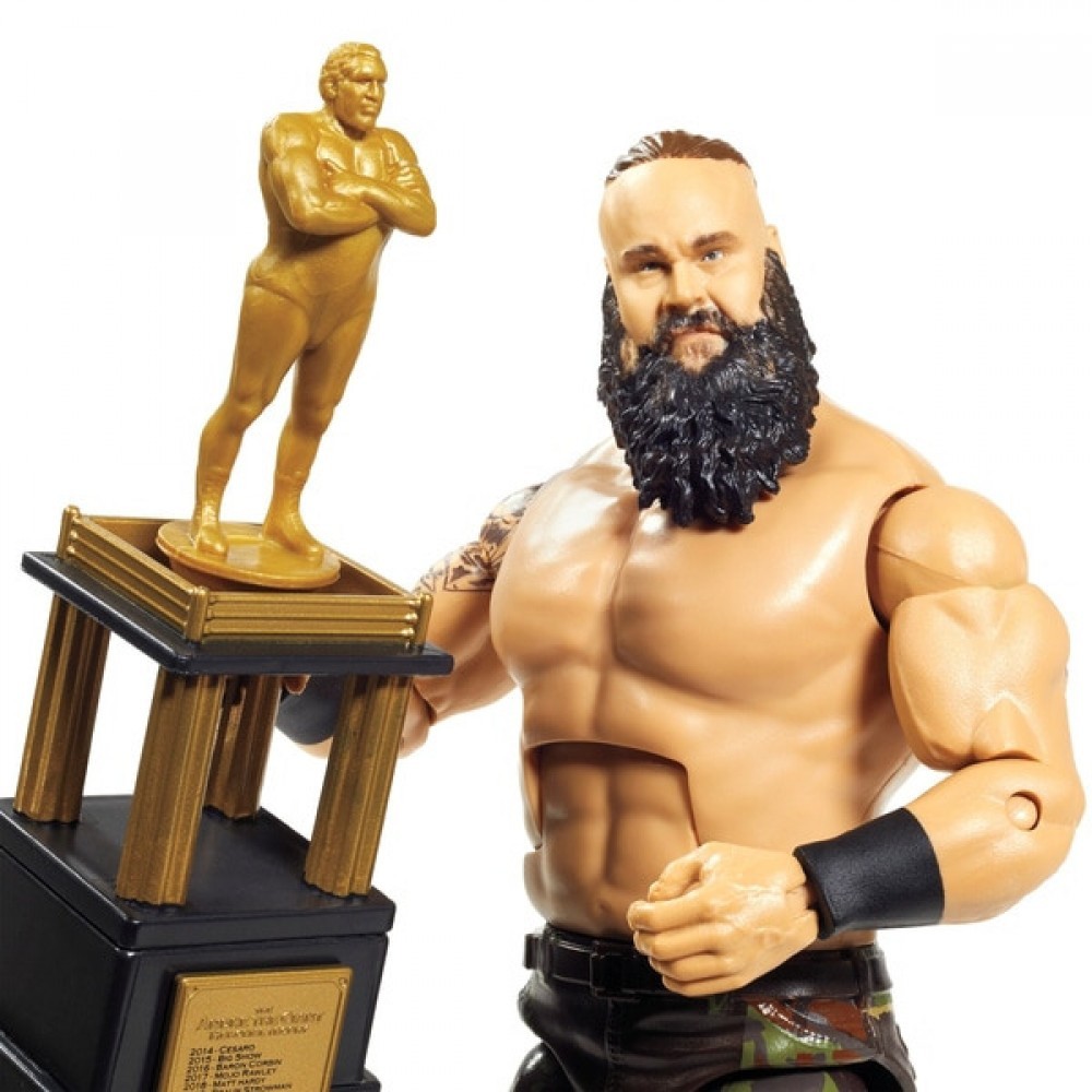 Half-Price - WWE Best Collection 76 Braun Strowman - Curbside Pickup Crazy Deal-O-Rama:£15