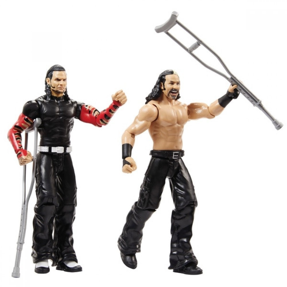 Distress Sale - WWE War Pack Collection 65 Matt &&    Jeff Hardy - Thrifty Thursday Throwdown:£15[lia7009nk]