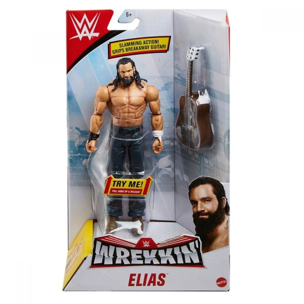 Price Drop Alert - WWE Wrekkin Elias Number - Weekend Windfall:£9[nea7013ca]