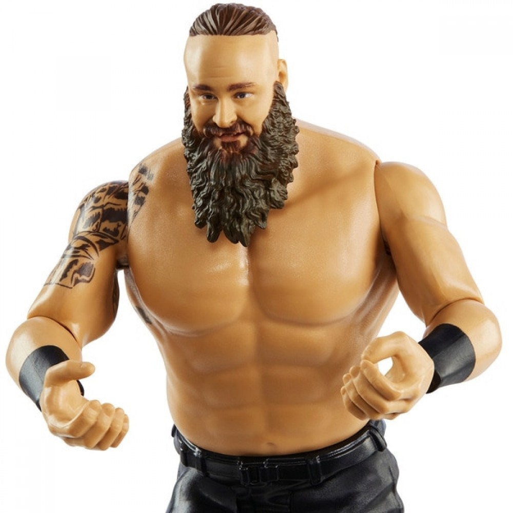 Three for the Price of Two - WWE Basic Series 112 Braun Strowman - Internet Inventory Blowout:£8