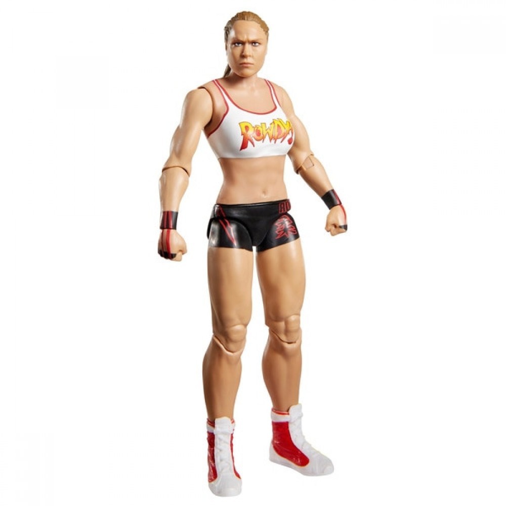 WWE Basic Collection 105 Ronda Rousey Pursuit Figure