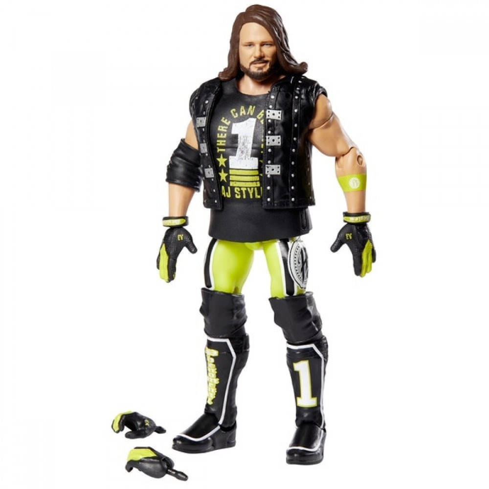 Clearance - WWE Best Selection Series 74 AJ Styles - Two-for-One:£16