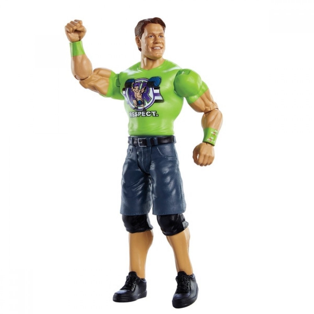 Free Gift with Purchase - WWE Basic Collection 110 John Cena - Half-Price Hootenanny:£8
