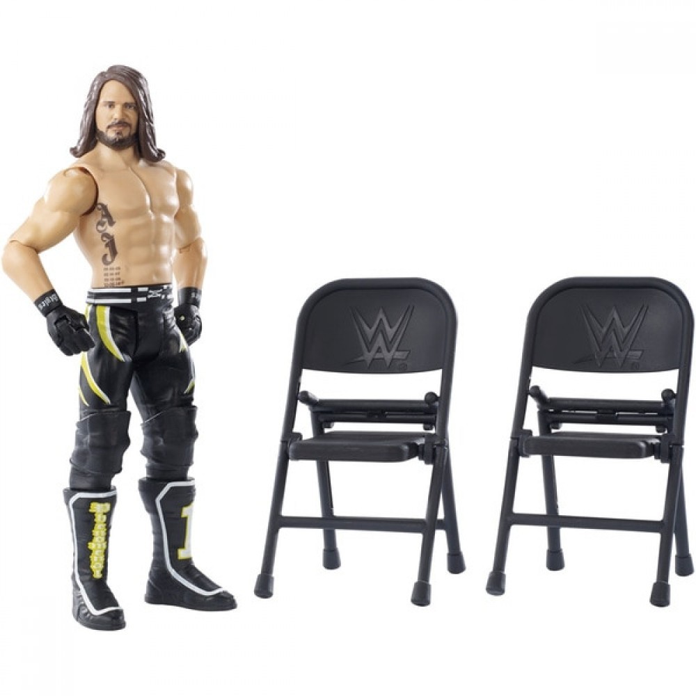 WWE Wrekkin Figure AJ Styles
