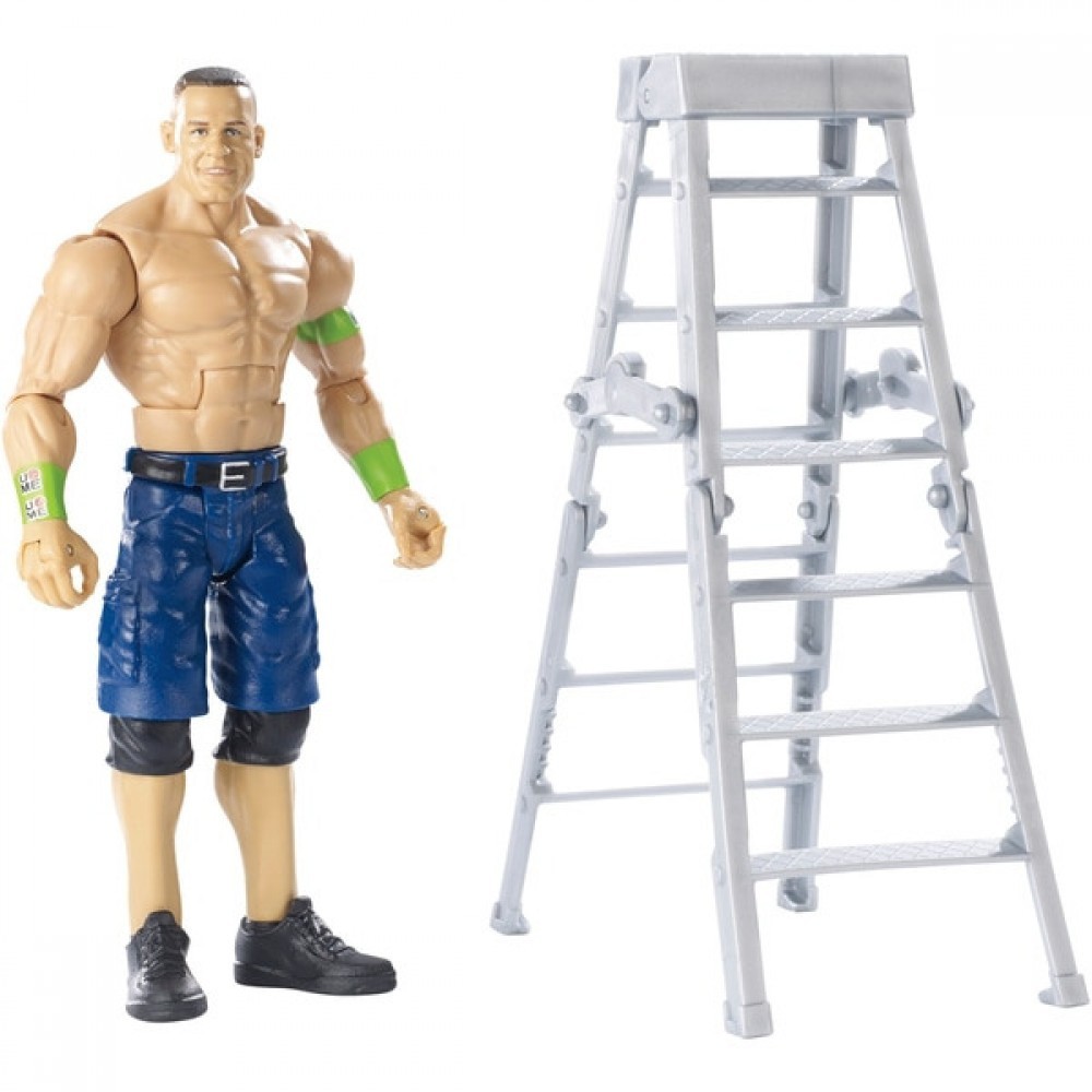 Buy One Get One Free - WWE Wrekkin Number John Cena - Online Outlet Extravaganza:£9[cha7047ar]