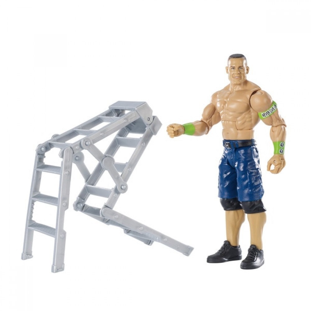 Presidents' Day Sale - WWE Wrekkin Body John Cena - Fourth of July Fire Sale:£9
