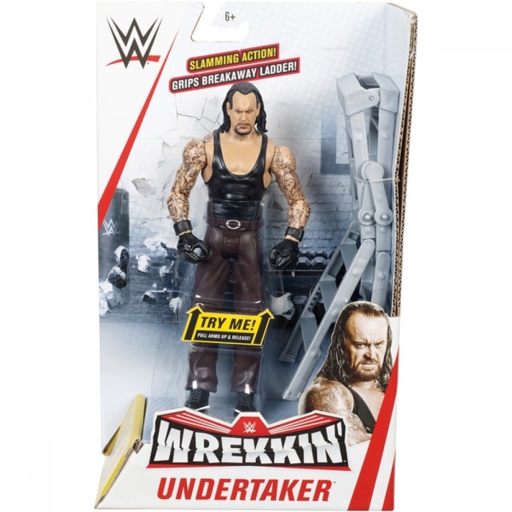 January Clearance Sale - WWE Wrekkin Amount Undertaker - Hot Buy:£9[lia7048nk]
