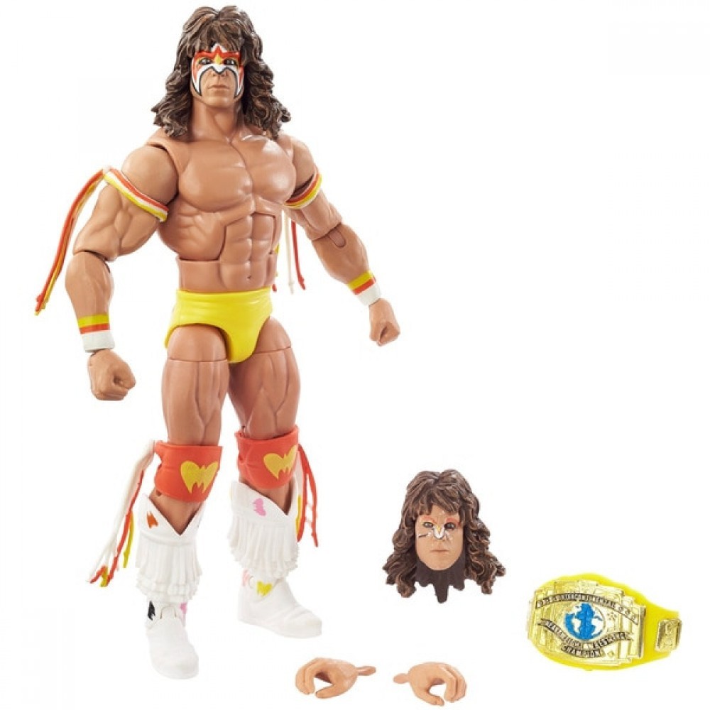 WWE Ultimate Warrior Royal Rumble Elite Collection Action Number