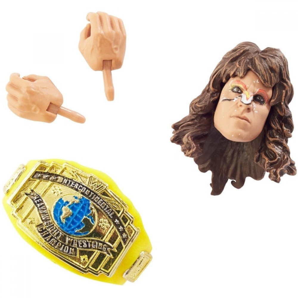 WWE Ultimate Warrior Royal Rumble Best Selection Activity Figure