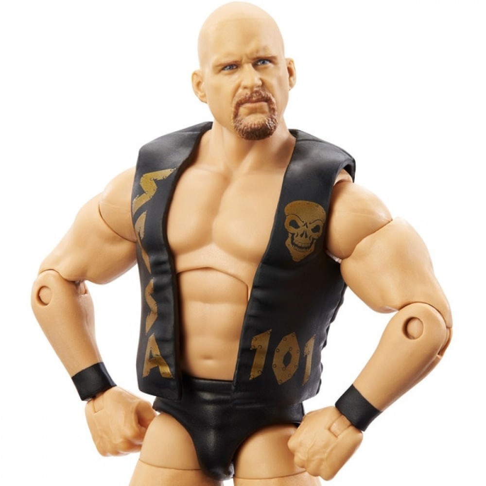 March Madness Sale - WWE Stone Cold Weather Steve Austin Royal Rumble Best Compilation Action Figure - Off:£16