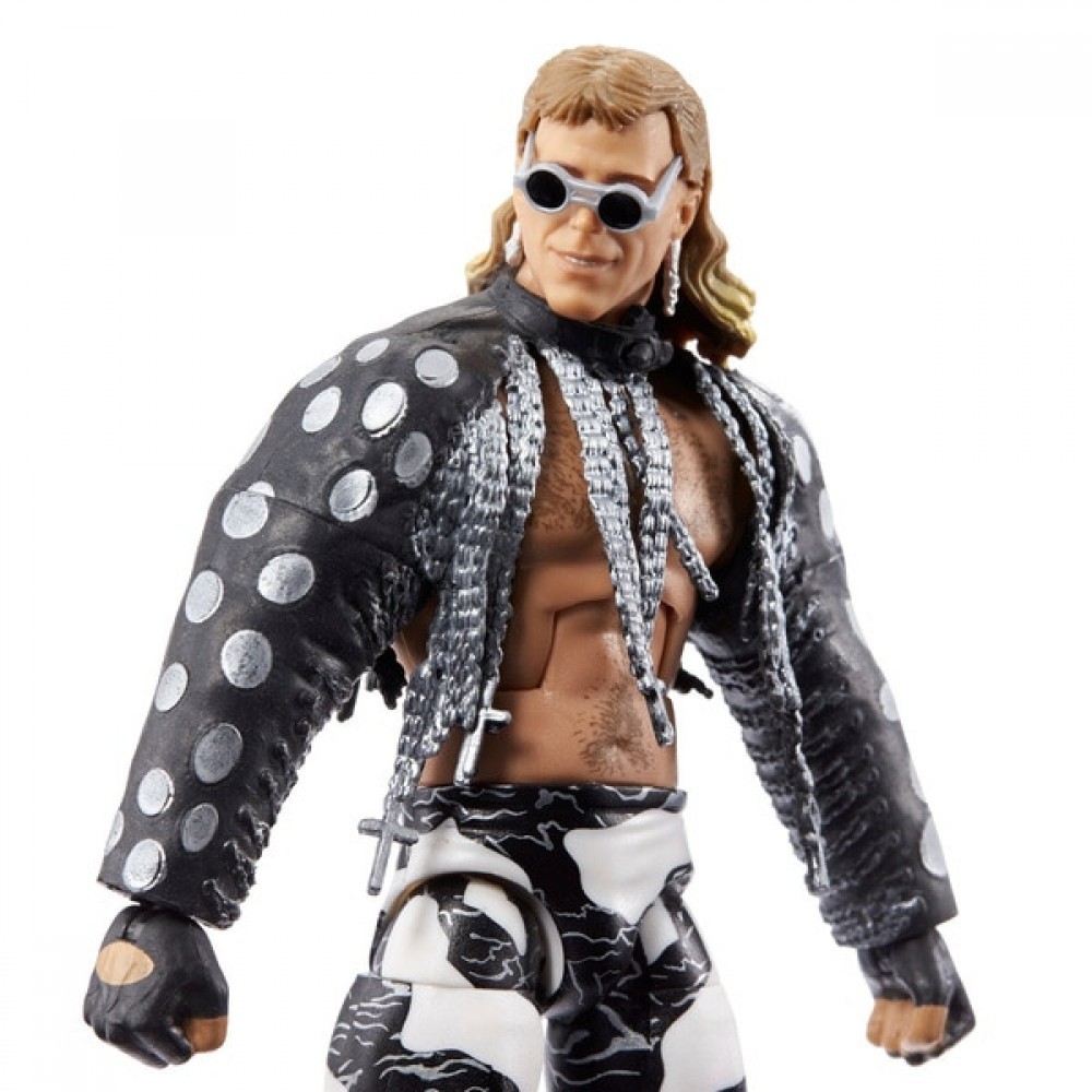 Distress Sale - WWE WrestleMania Elite Shawn Michaels Action Figure - Blowout Bash:£15[jca7059ba]