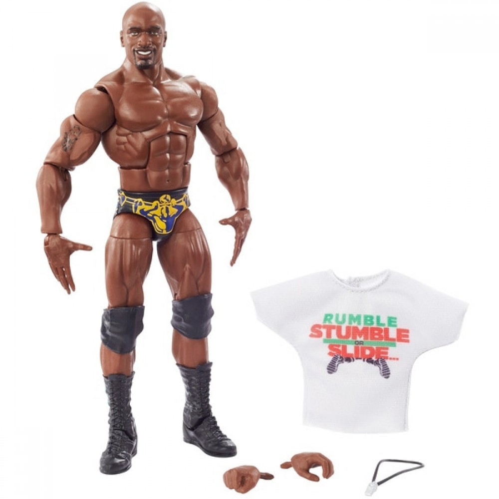 Markdown - WWE Titus O'Neil Royal Rumble Elite Collection Activity Figure - Women's Day Wow-za:£16[lia7062nk]