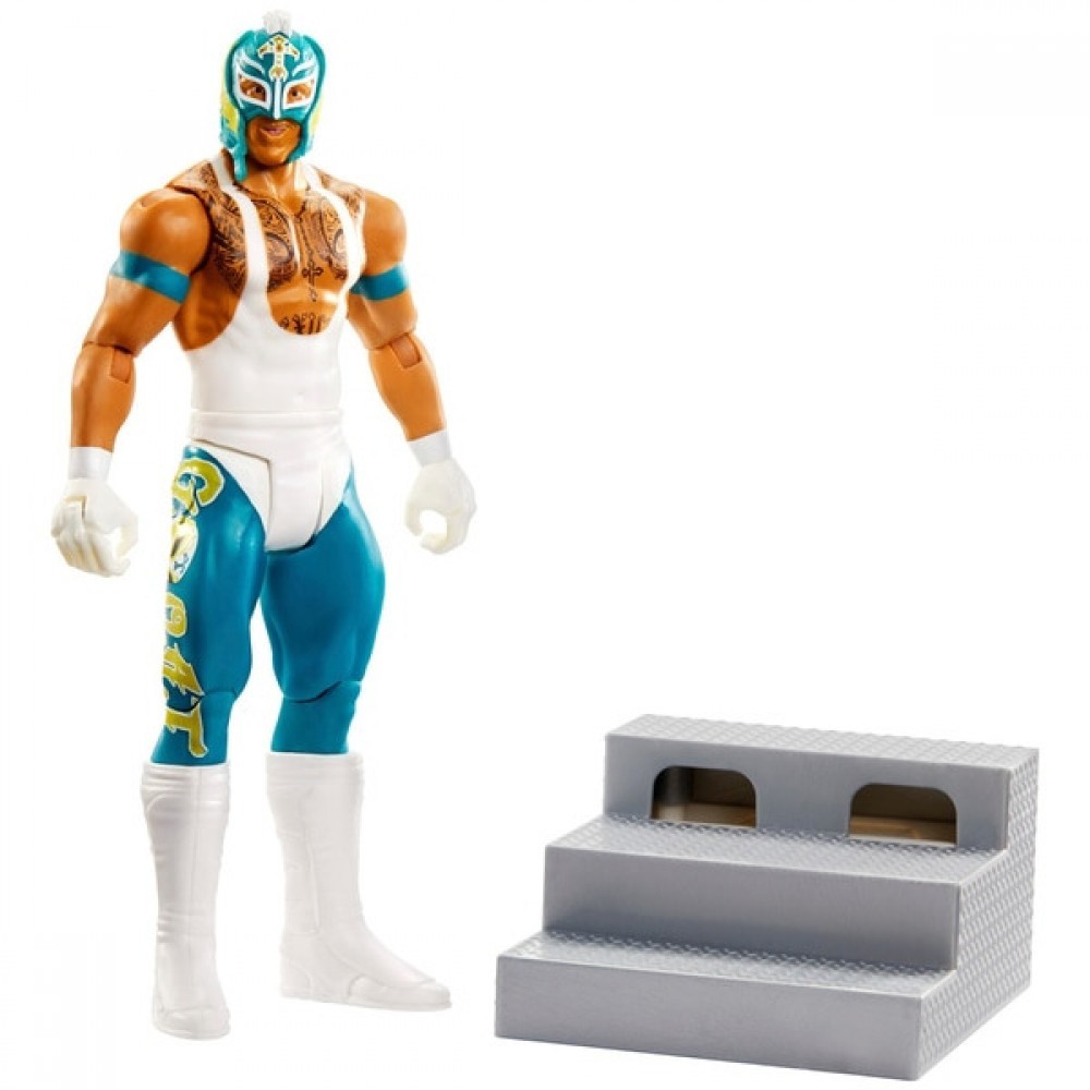 Price Cut - WWE Wrekkin Rey Mysterio Number - Sale-A-Thon Spectacular:£11