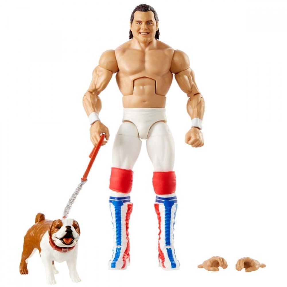 WWE Elite Set 82 Davey Child Johnson The British Bulldog