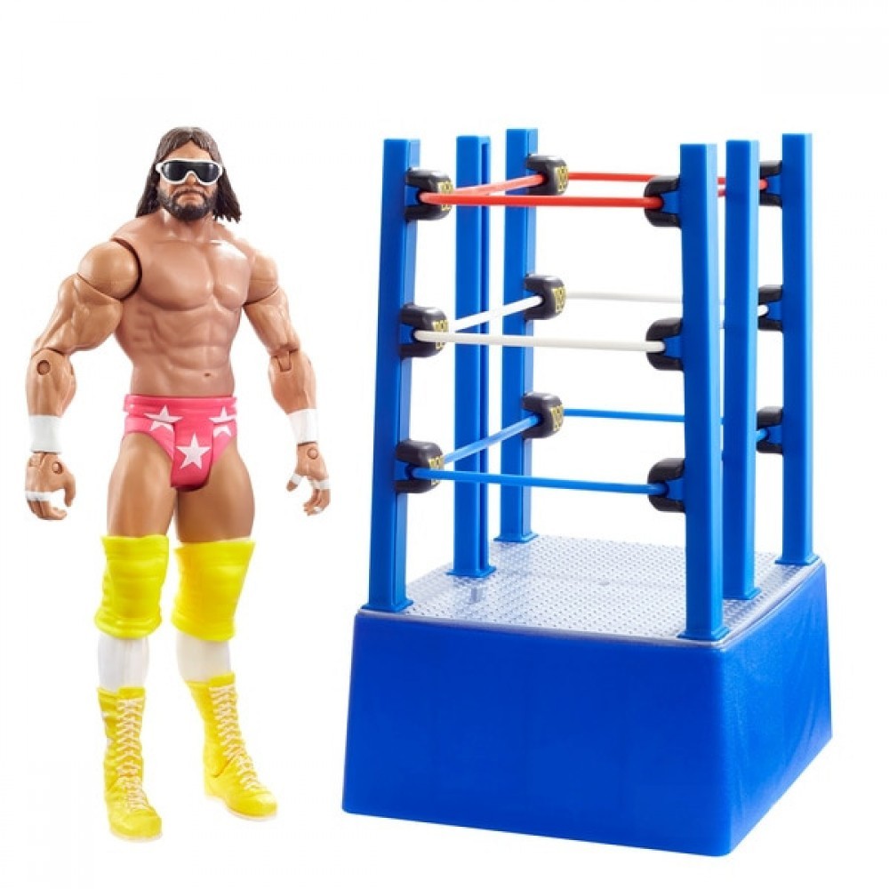 Price Drop - WWE WrestleMania Moments 'Macho Man' Randy Savage and Band Pushcart - Anniversary Sale-A-Bration:£15[nea7068ca]