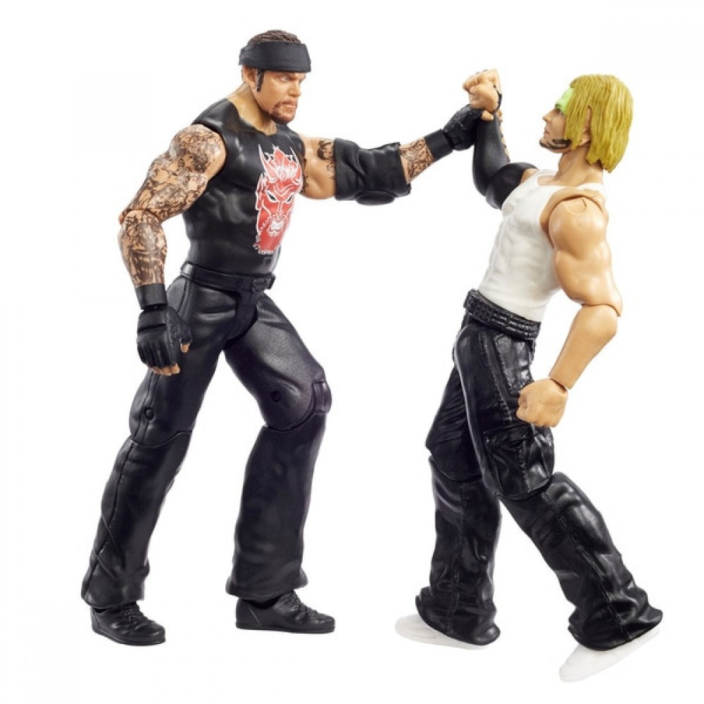 Final Sale - WWE Championship Showdown Series 1 Funeral Director and Jeff Hardy 2 Pack - Galore:£15