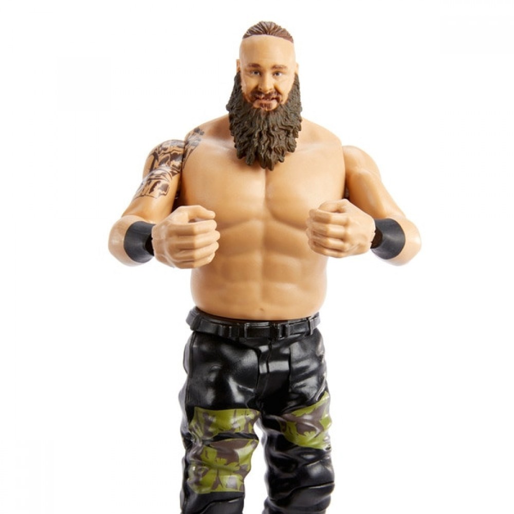 Loyalty Program Sale - WWE Basic Leading Picks Braun Strowman - Cyber Monday Mania:£8[lia7073nk]