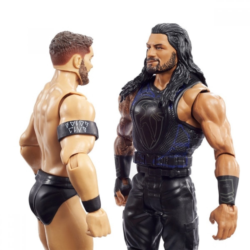 Shop Now - WWE Championship Showdown Series 1 Roman Reigns and also Finn Balor - Two-for-One:£15