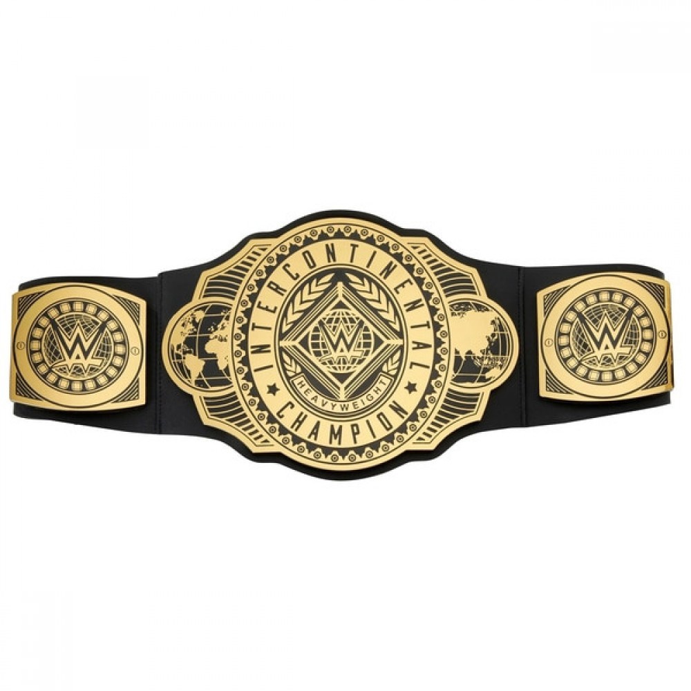 90% Off - WWE Intercontinental Headline Belt - One-Day:£11[hoa7082ua]
