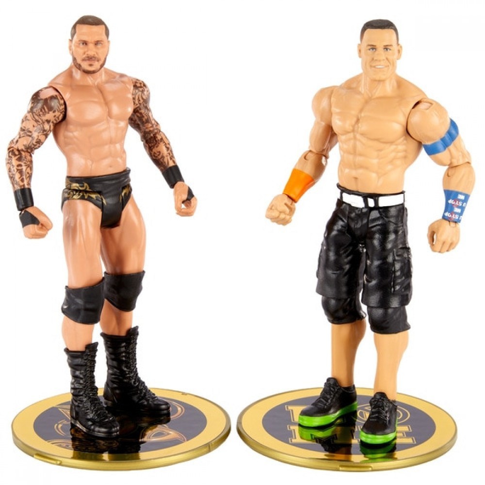 WWE War Stuff Collection 2 John Cena and also Randy Orton