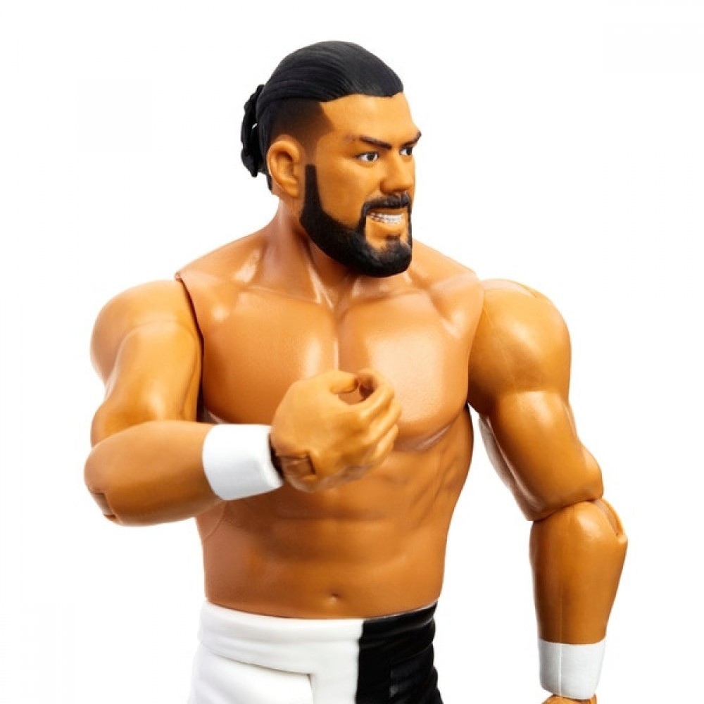 WWE WrestleMania Andrade Action Number