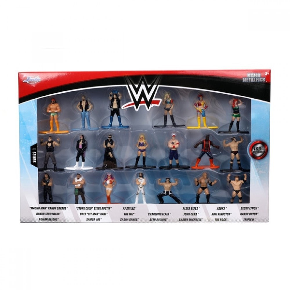 Going Out of Business Sale - WWE Diecast 20 Load - Memorial Day Markdown Mardi Gras:£15