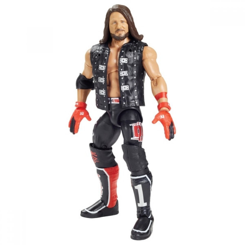 WWE Best Collection 77 AJ Styles Activity Amount