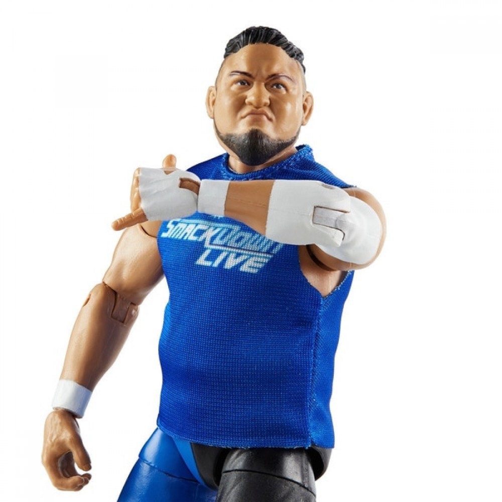 WWE Heir Collection Elite Samoa Joe