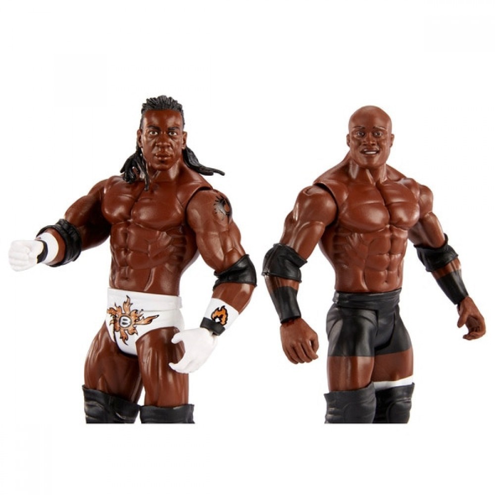 WWE Battle Pack Set 2 Bobby Lashley and King Booker