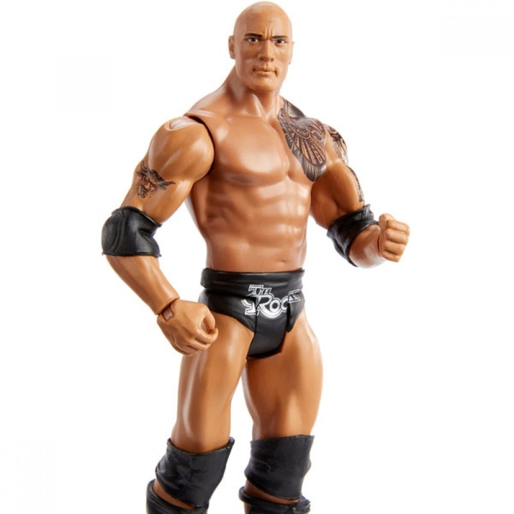Promotional - WWE Basic Leading Picks The Rock - Unbelievable:£8[lia7101nk]