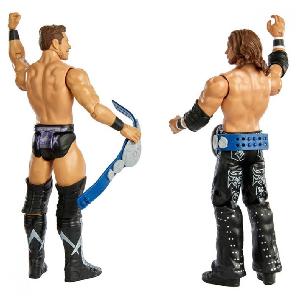Last-Minute Gift Sale - WWE Fight Stuff Set 67 The Miz and also John Morrison - New Year's Savings Spectacular:£15[ala7103co]