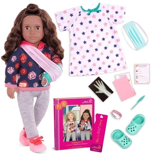 All Sales Final - Our Generation Deluxe Toy Keisha - Thanksgiving Throwdown:£32