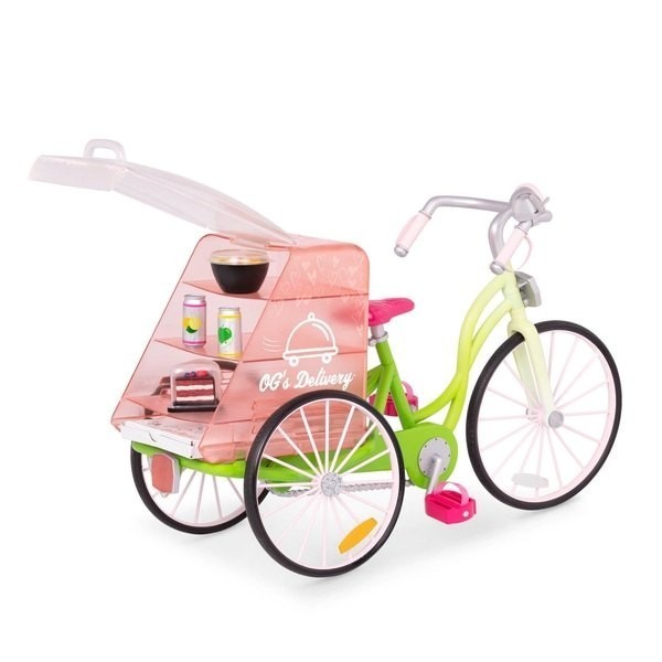Our Generation Food Items Delivery Bike
