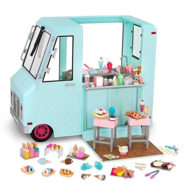 Final Clearance Sale - Our Generation Sweet Cease Ice Lotion Truck - Reduced-Price Powwow:£76[neb10017ca]