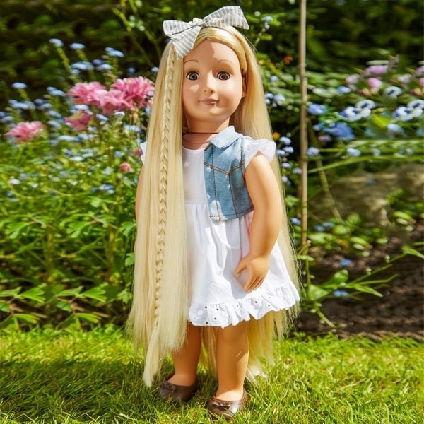 May Flowers Sale - Our Generation Phoebe Hair Play Toy - Steal:£36