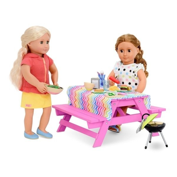 Our Generation Outing Dining Table Set