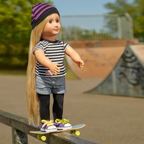 Our Generation That is actually Just How I Roll Skater Outfit