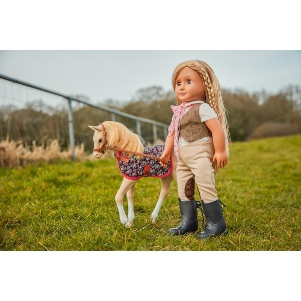 Price Reduction - Our Production Leah Traveling Toy - Markdown Mardi Gras:£30