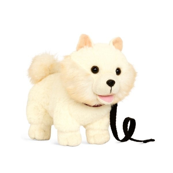 Winter Sale - Our Creation 15cm Poseable Pomeranian Pup - Frenzy:£10[jcb10103ba]
