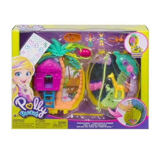 Free Gift with Purchase - Polly Pocket Tropicool Blueberry Bag - Thrifty Thursday:£19