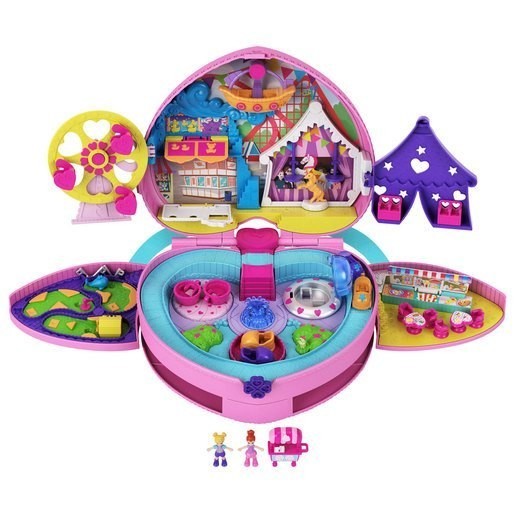 Loyalty Program Sale - Polly Pocket Micro Tiny Is Actually Mighty Knapsack Playset - Valentine's Day Value-Packed Variety Show:£44