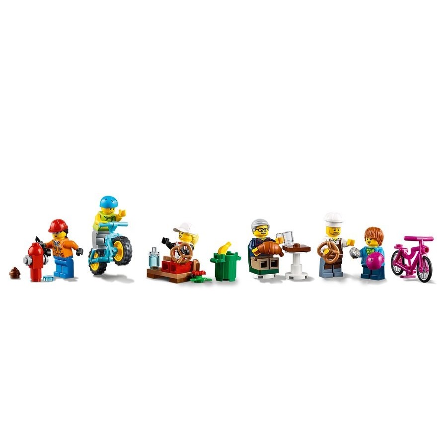 Closeout Sale - Lego City Purchasing Street - Value-Packed Variety Show:£60[sab10331nt]