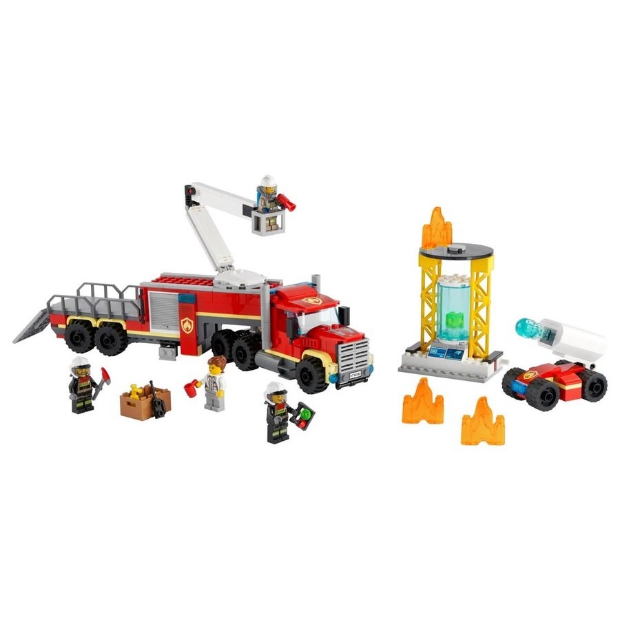 Lego City Fire Command Unit