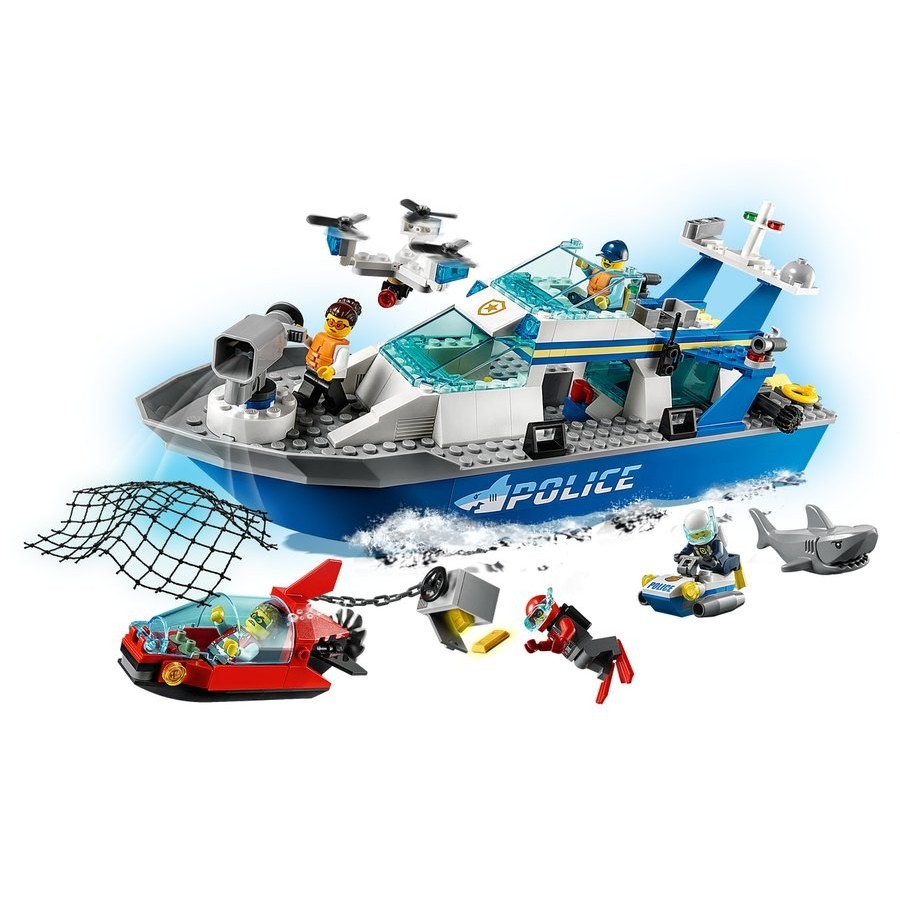January Clearance Sale - Lego Urban Area Cops Patrol Boat - Blowout:£49[chb10334ar]