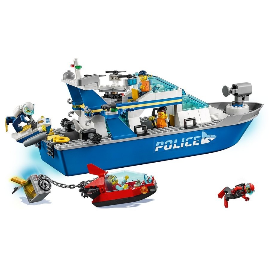 Lego Area Police Watch Boat