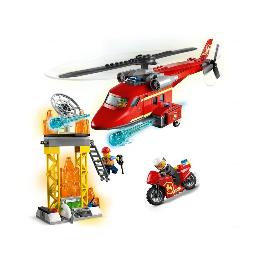 Lego Area Fire Saving Helicopter