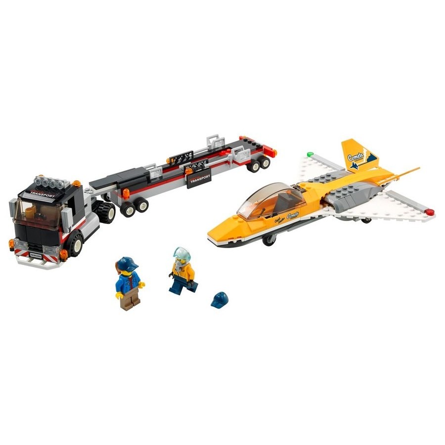 Up to 90% Off - Lego City Airshow Plane Transporter - Surprise Savings Saturday:£28