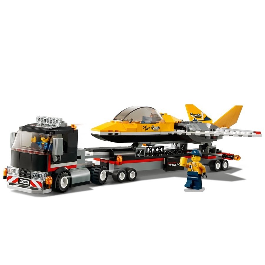 December Cyber Monday Sale - Lego Urban Area Airshow Plane Transporter - Reduced-Price Powwow:£29[beb10337nn]