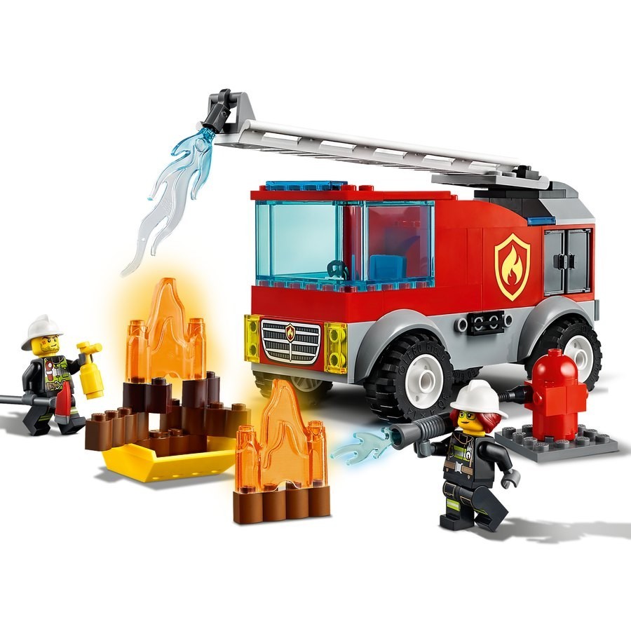 Buy One Get One Free - Lego Metropolitan Area Fire Step Ladder Vehicle - Get-Together Gathering:£30