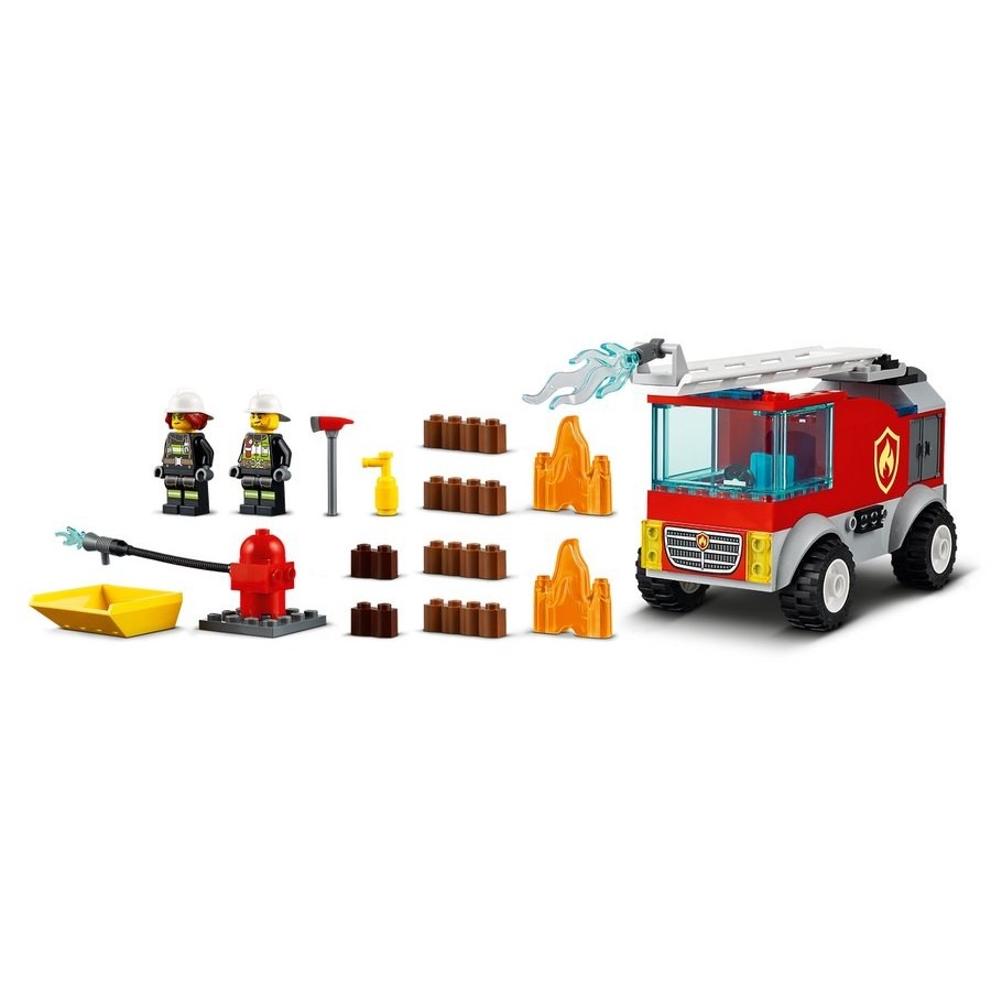 80% Off - Lego Urban Area Fire Step Ladder Truck - Get-Together:£29[chb10339ar]